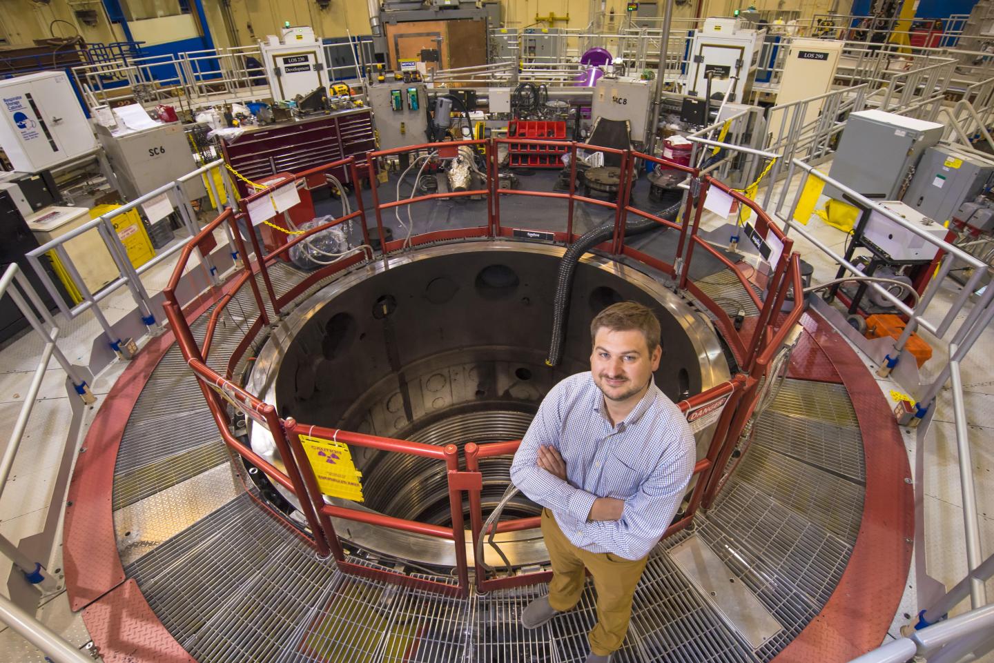 Alongside an Earthly Black Hole