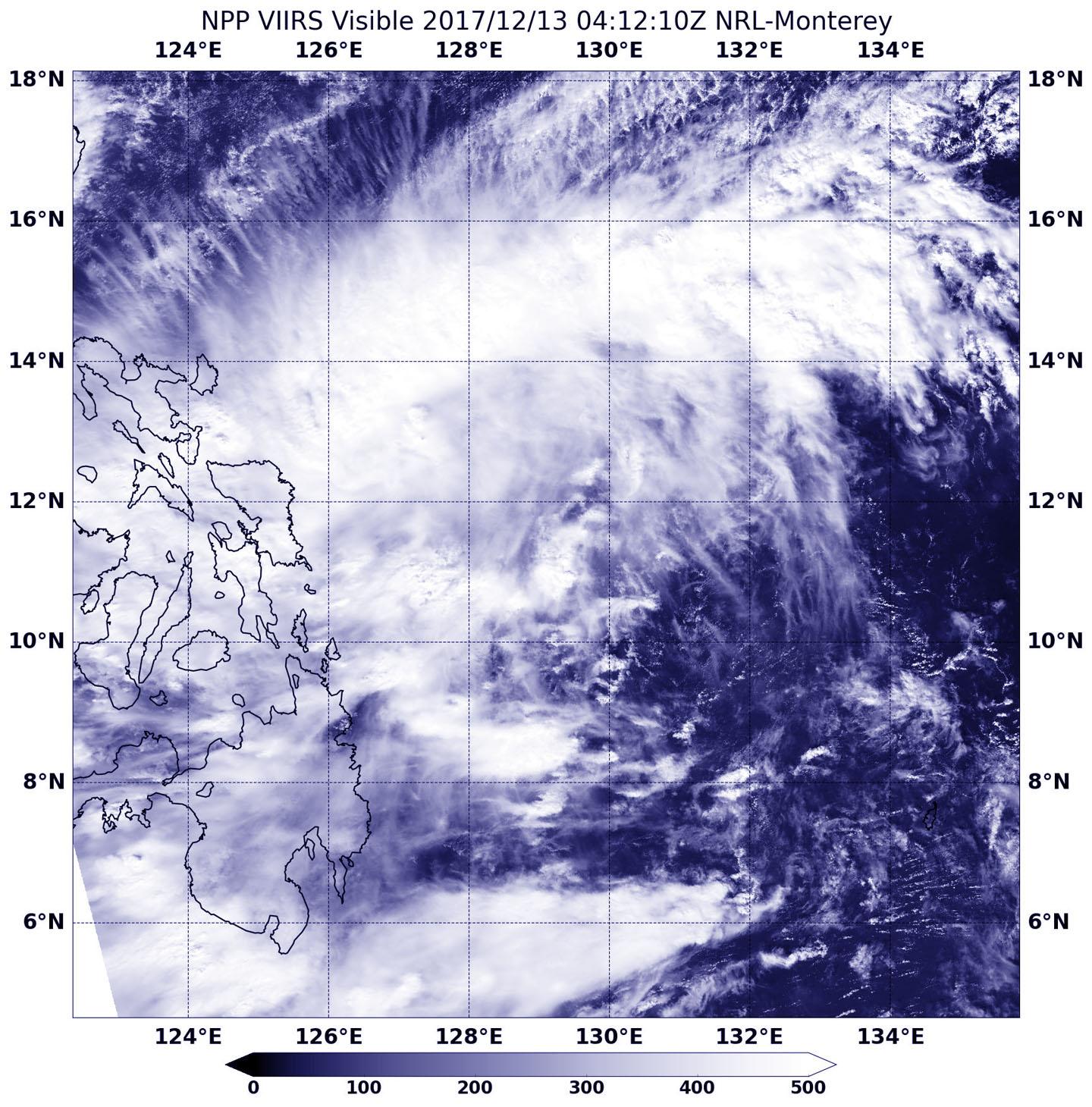 Suomi NPP image of 96W
