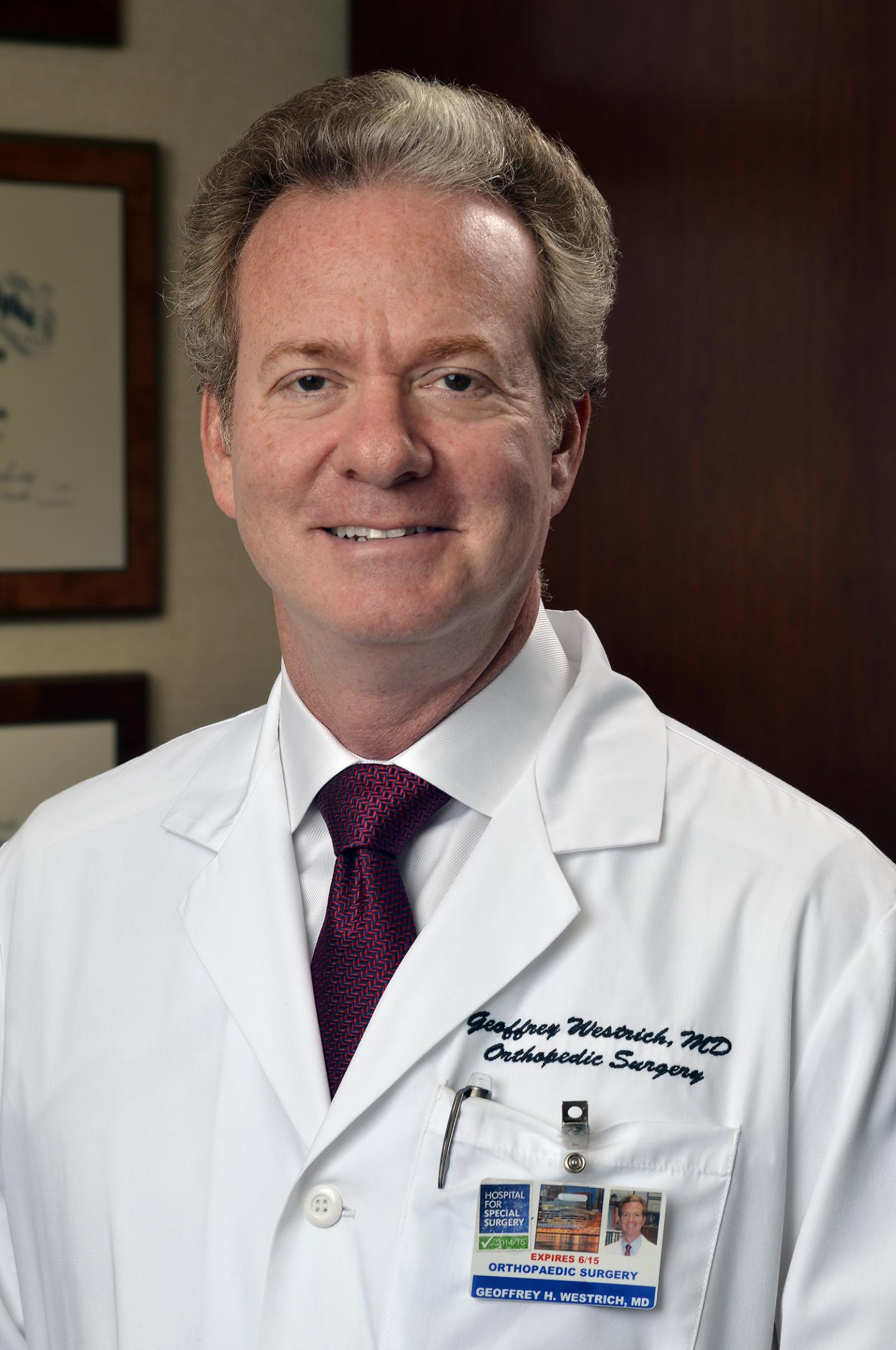 Geoffrey Westrich, M.D., Hospital for Special Surgery