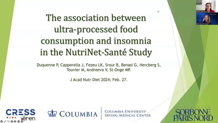 What’s Keeping You Up at Night? Could Ultra-Processed Foods Be Associated With Your Insomnia?