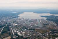 The Port of Tacoma, Washington, USA