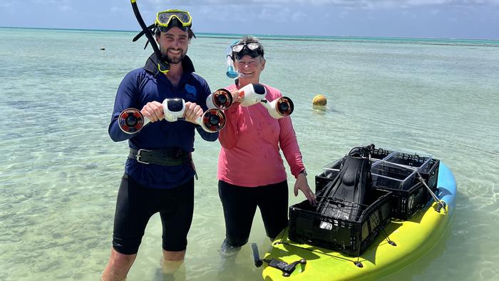 Professor Maria Byrne and PhD student Matt Clements