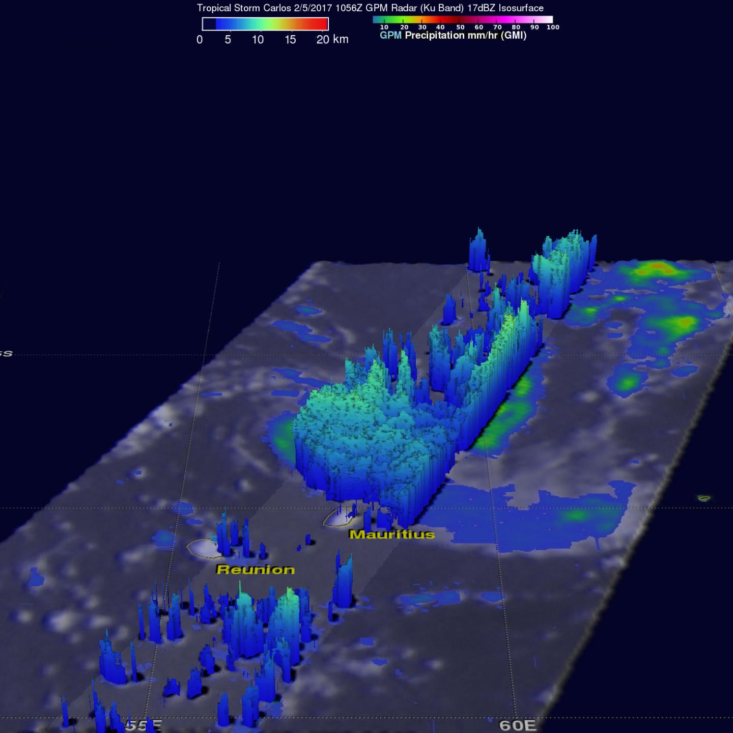 GPM Image of Carlos