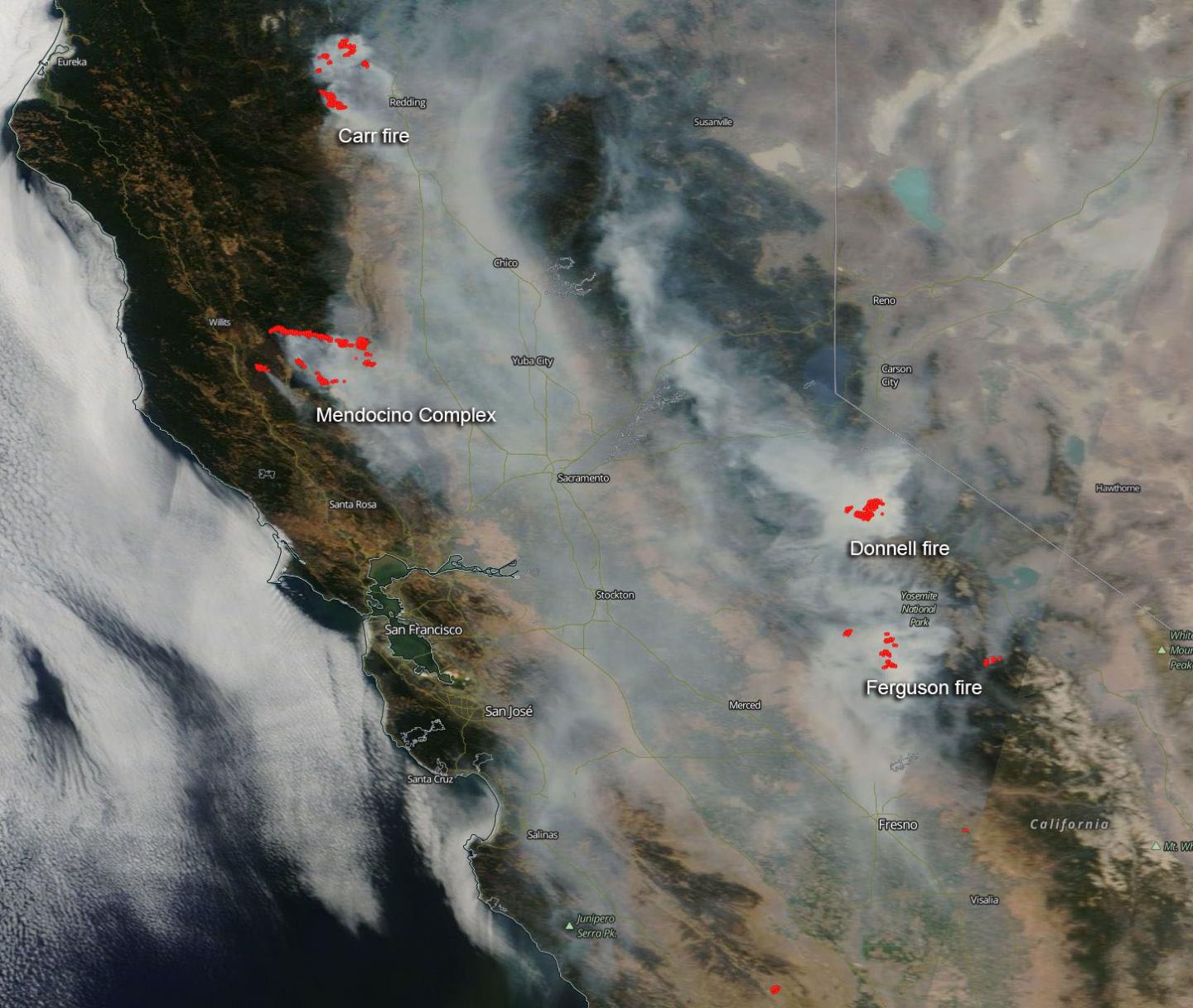 California's Fire Season in Full Swing