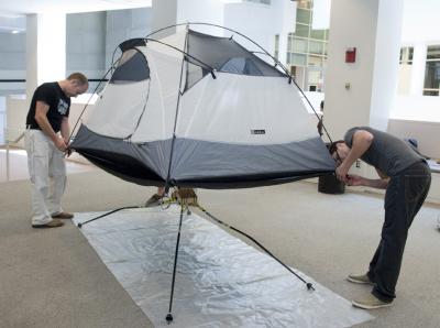 UC-Designed Sleeping Platform