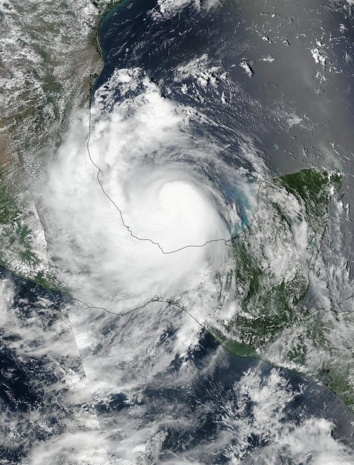 Suomi NPP Image of Franklin
