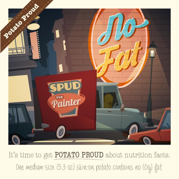 Potato Proud: No Fat