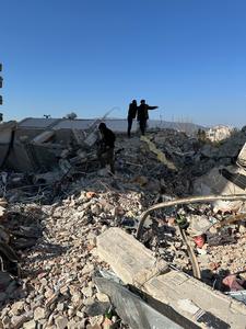 Destruction in the city of Antakya