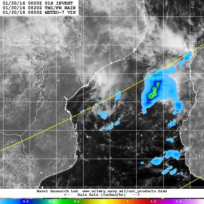 TRMM Sees 91S