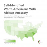 Self-Identified White Americans With African Ancestry