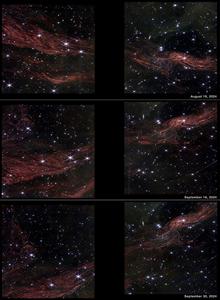 Image A: Light Echoes Near Cassiopeia A (NIRCam)