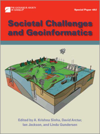 'Societal Challenges and Geoinformatics' cover
