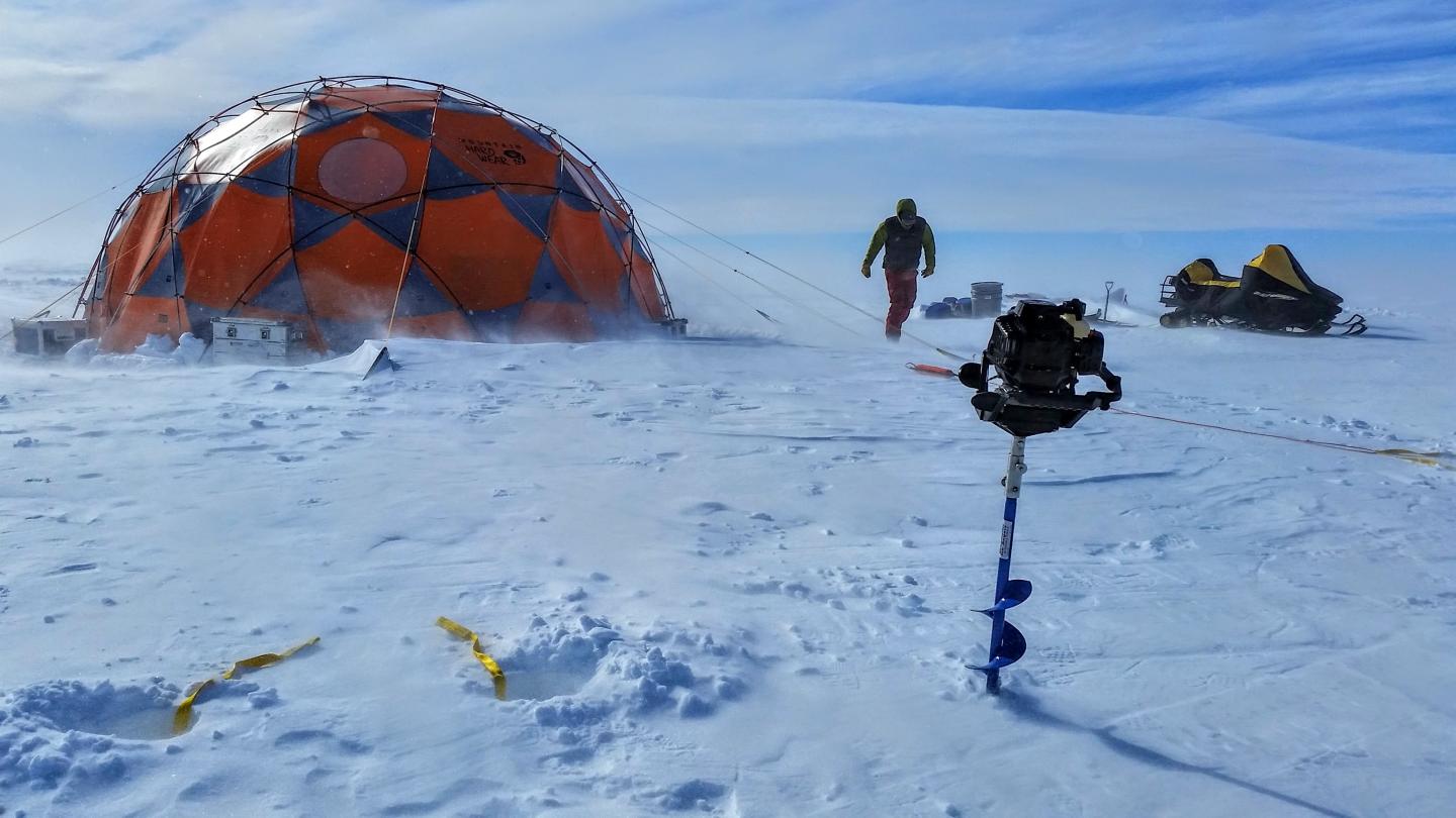 Drilling Camp in the Horseshoe Valley