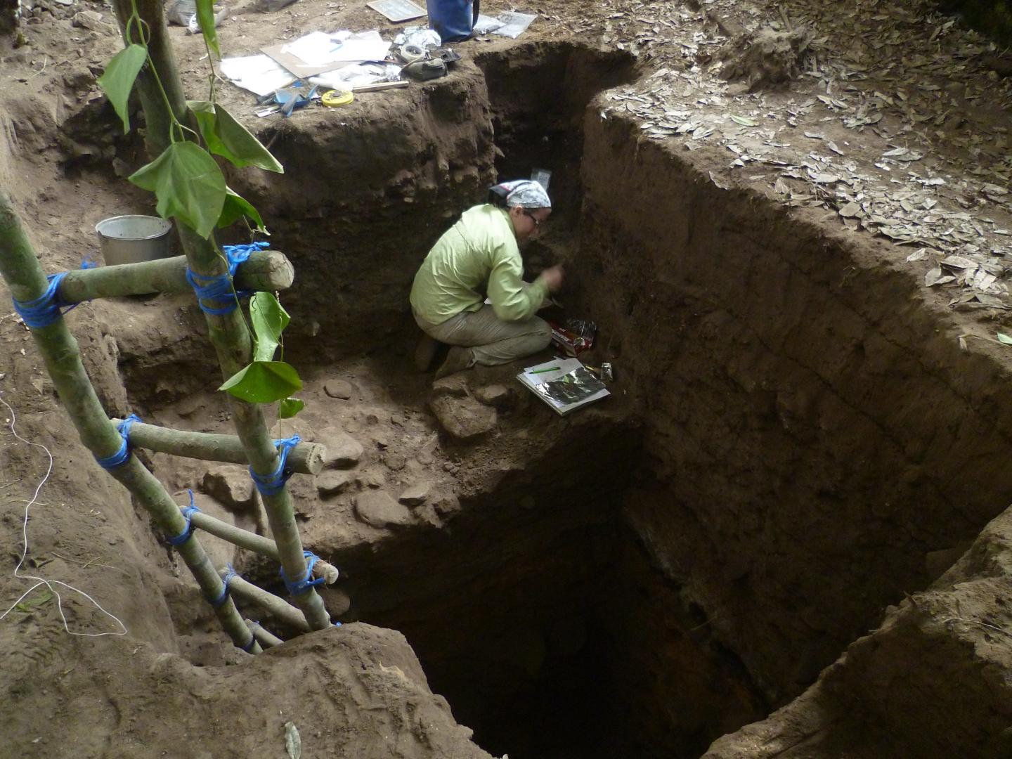 Excavations in Late Archaic Levels at Saki Tzul Rockshelter