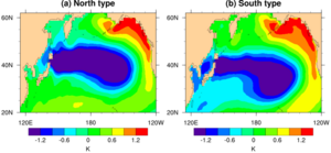 North Pacific SST anomalies