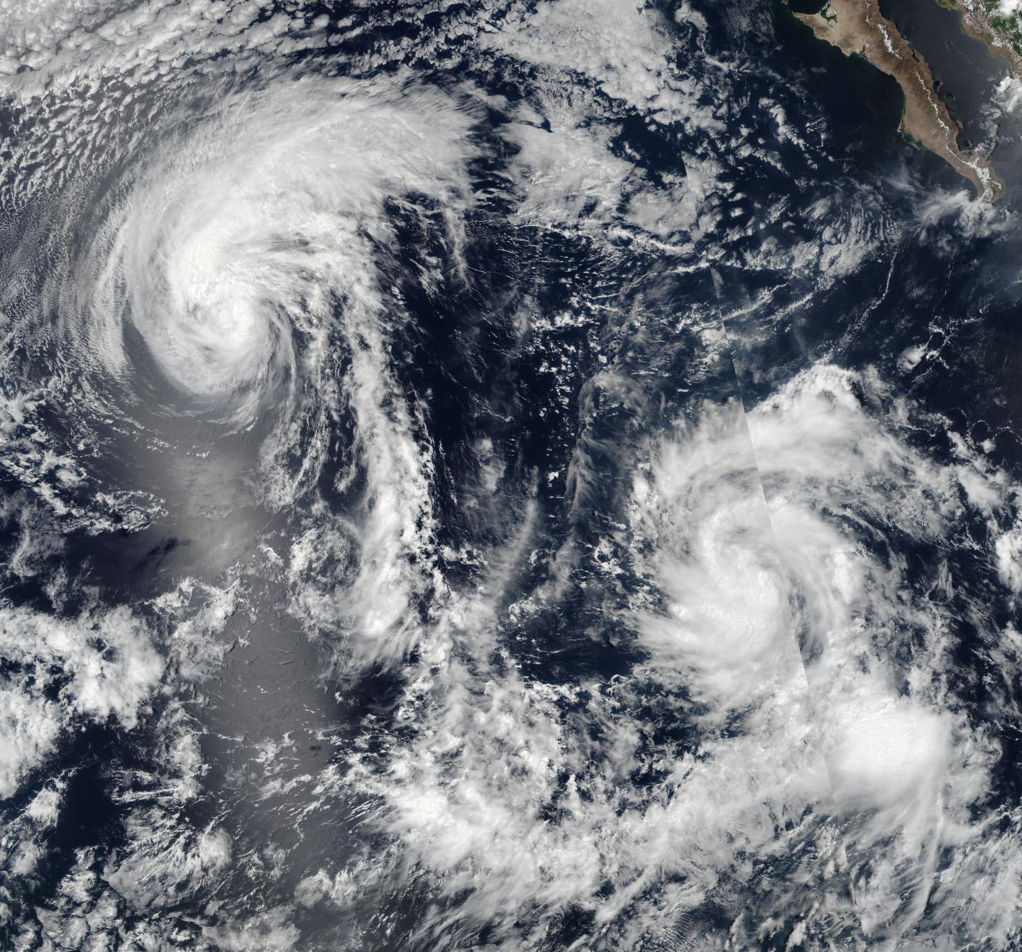 Satellite Image of Howard and Ivette