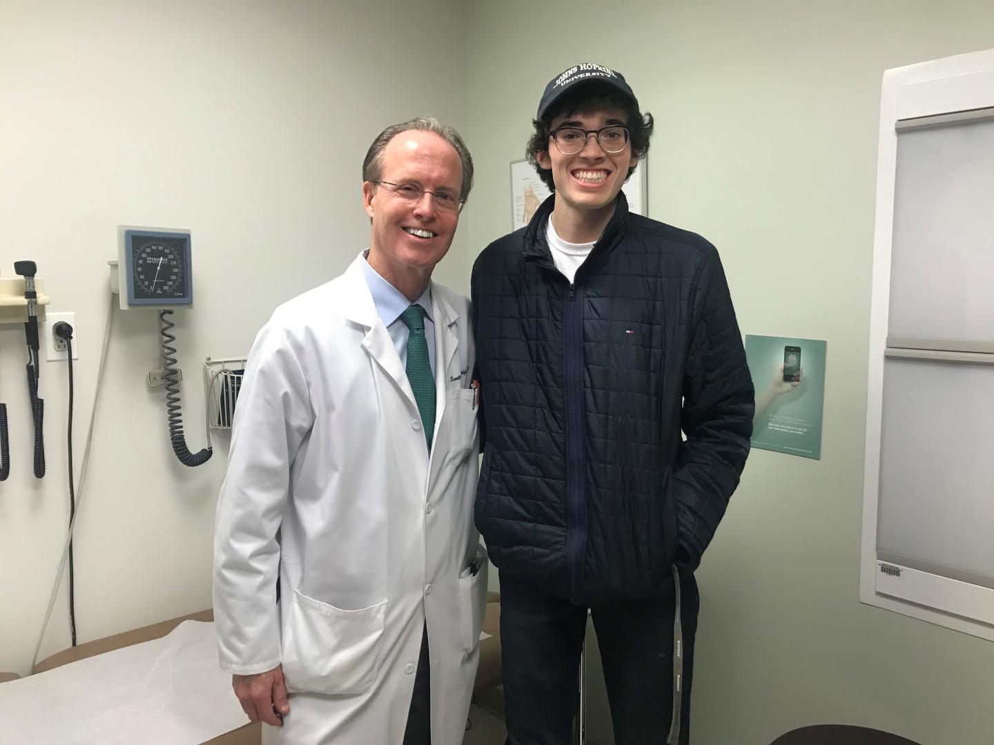 Dr. Scott Wolfe and Kale Hyder