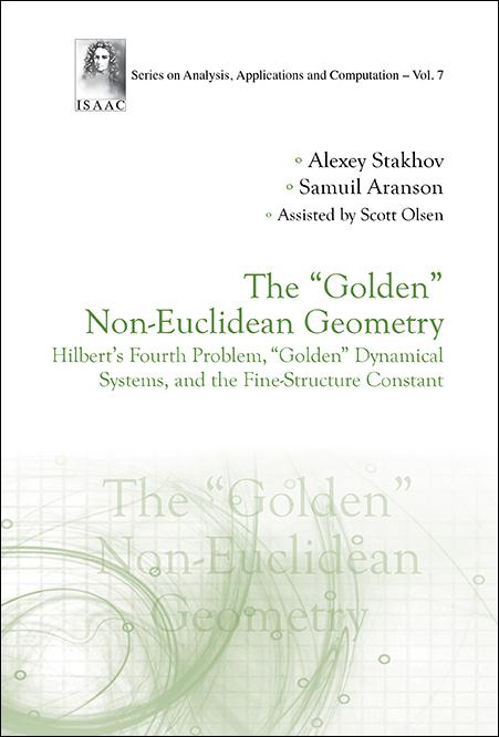 The "Golden" Non-Euclidean Geometry in Modern Mathematics