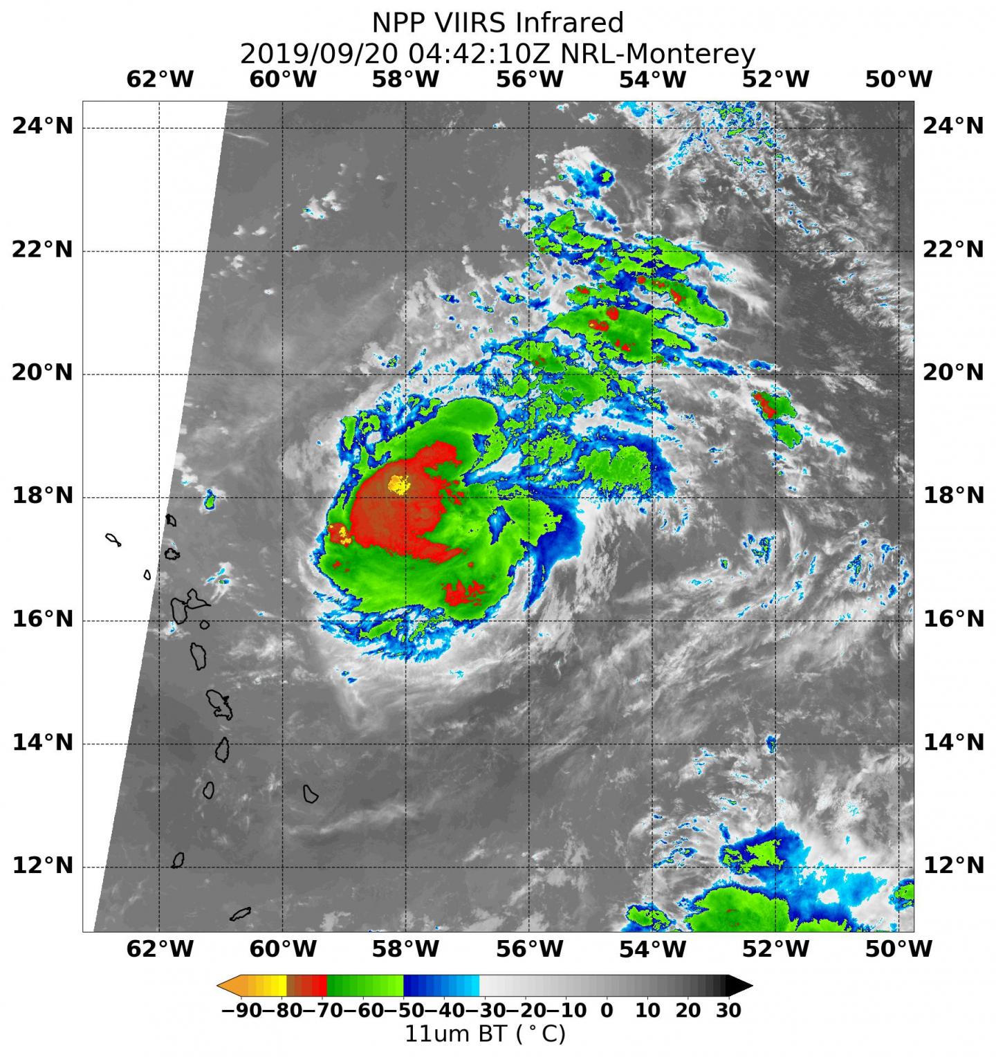 Suomi NPP Image of Jerry