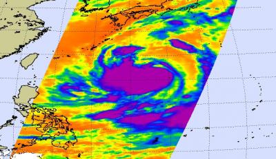 NASA Infrared Satellite Imagery Sees a Monster in Morakot