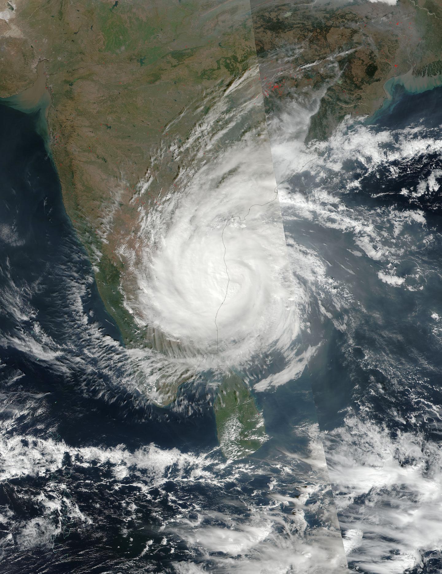 Suomi NPP image of Vardah