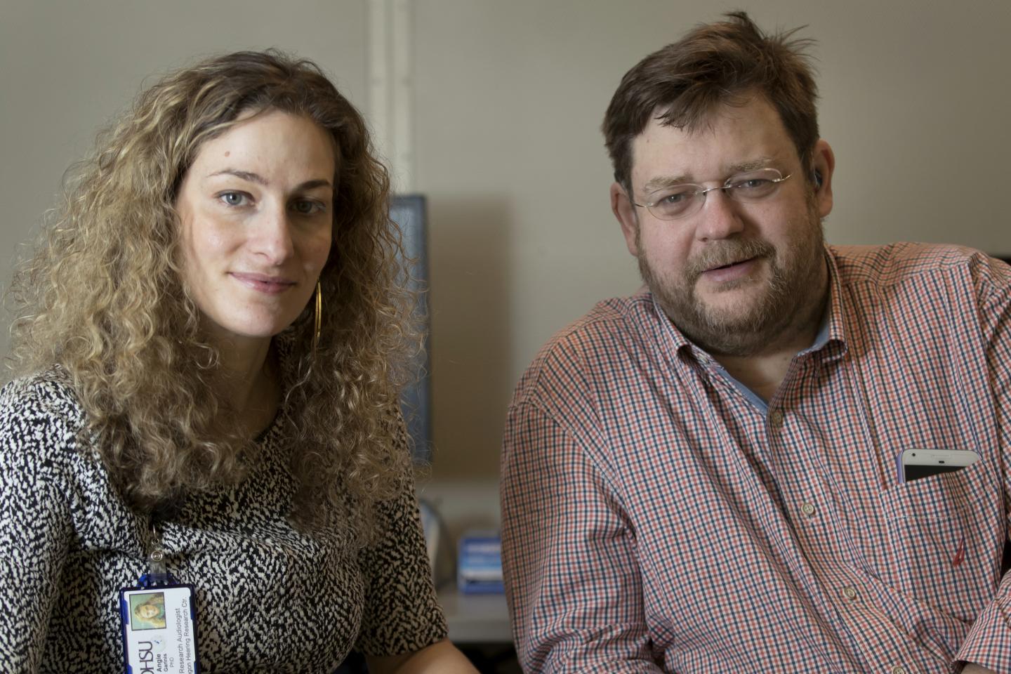 Angela Garinis and Peter Steyger, Oregon Health & Science University