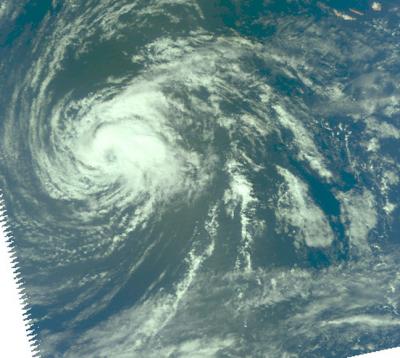 NASA's Aqua Satellite Passed Over Tropical Storm Nadine
