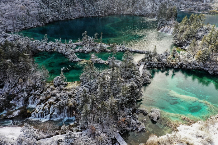 Landscape in Jiuzhaigou National Park