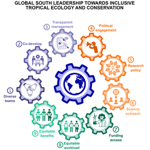 The team of researchers from more than twelve countries proposes ten actions for researchers from the Global South to promote improvements in diversity, equity and inclusion.