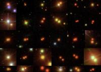 Collage of binary stars