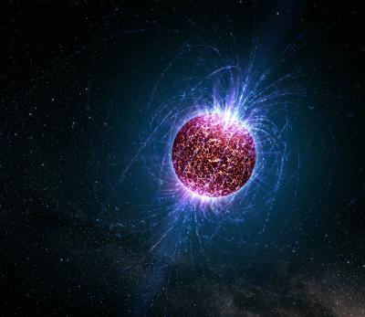 Artist's Illustration of an 'Isolated Neutron Star'
