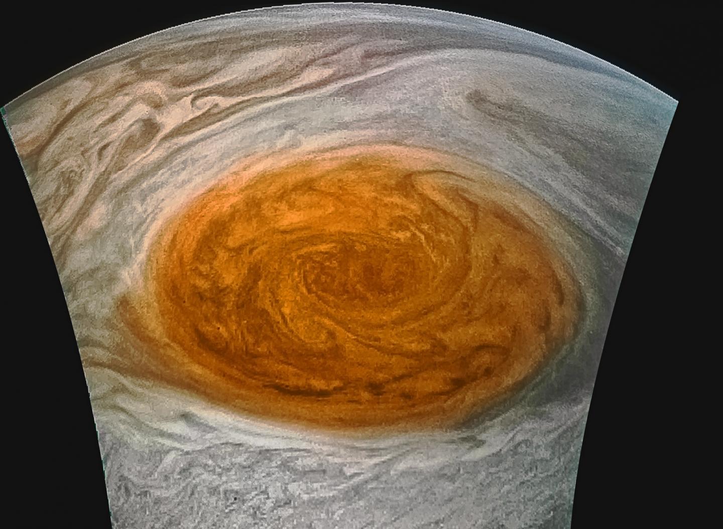 Close Up of Jupiter's Red Spot