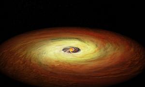 Planet-forming disk around a low-mass star