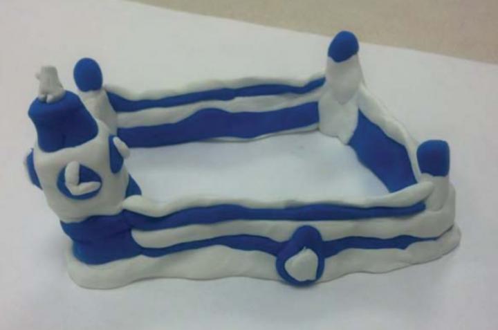 Clay Model of Philadelphia City Hall