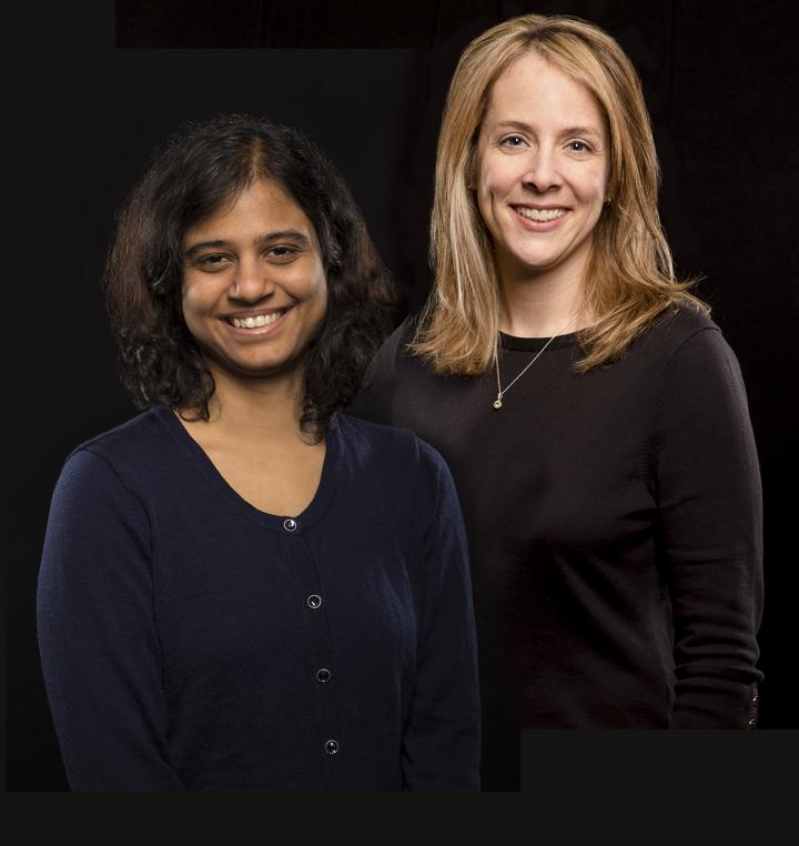 Kiran Karunakaran and Karen Nolan, Kessler Foundation