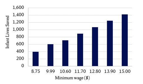 Impact of Minimum Wage on Infant Lives