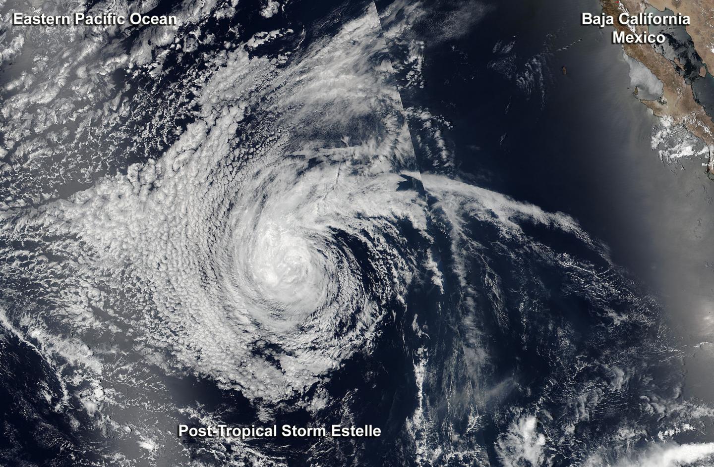 Suomi NPP Image of Estelle