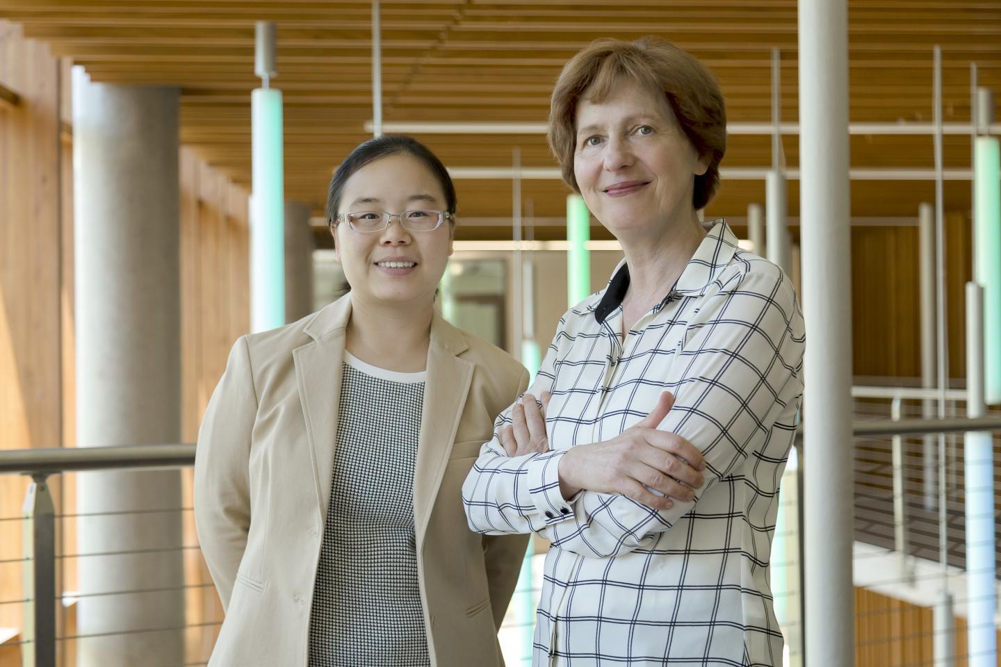 Joyce Wang and Livia Markoczy, UT Dallas
