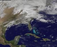 GOES-13 Image of Severe Weather System March 2