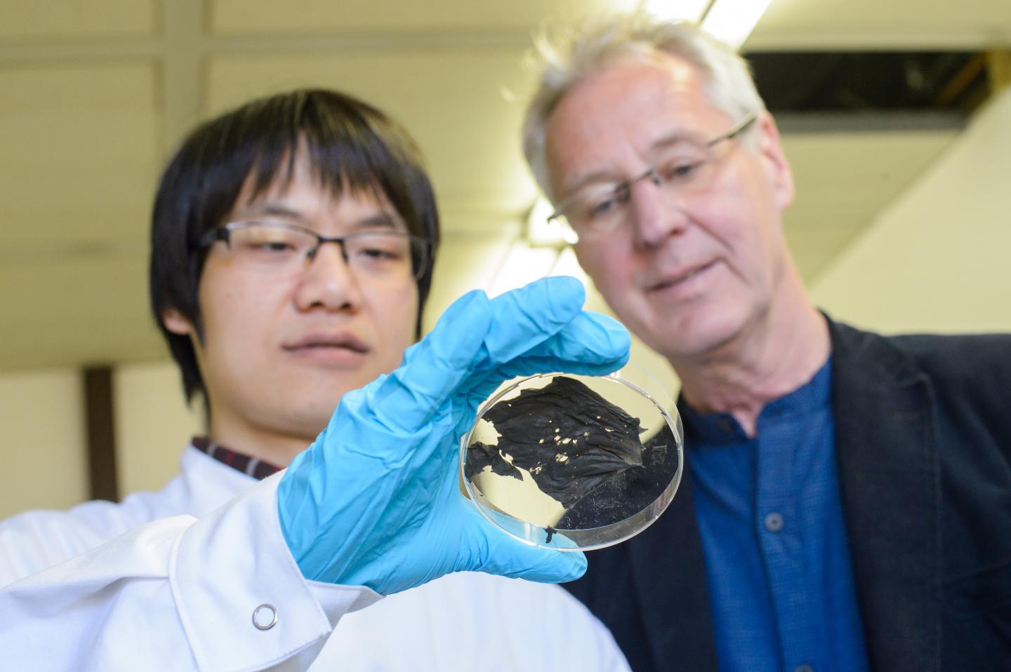Uwe Hartmann and Doctoral Student XianLin Zeng, Saarland University 