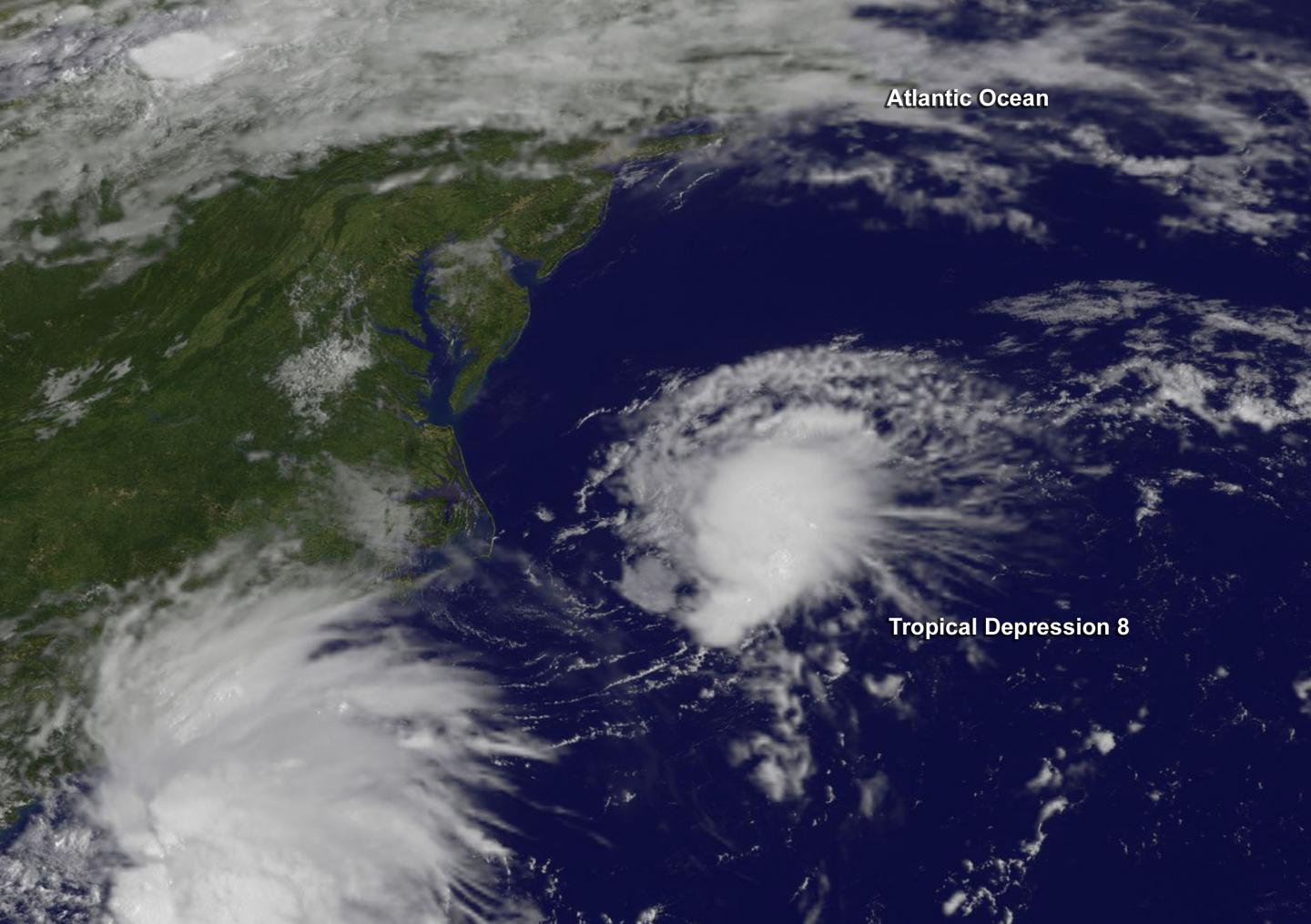 GOES-East Image of TD08