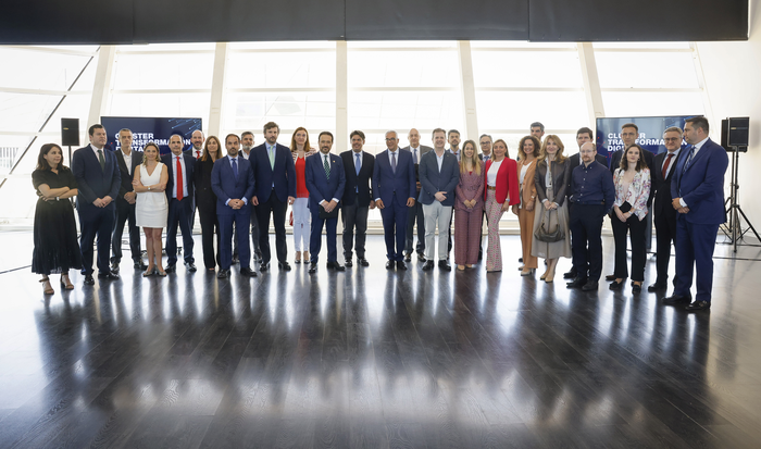 Members of the Madrid Digital Transformation cluster at the launch