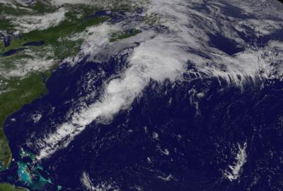 GOES-West Image of Bertha