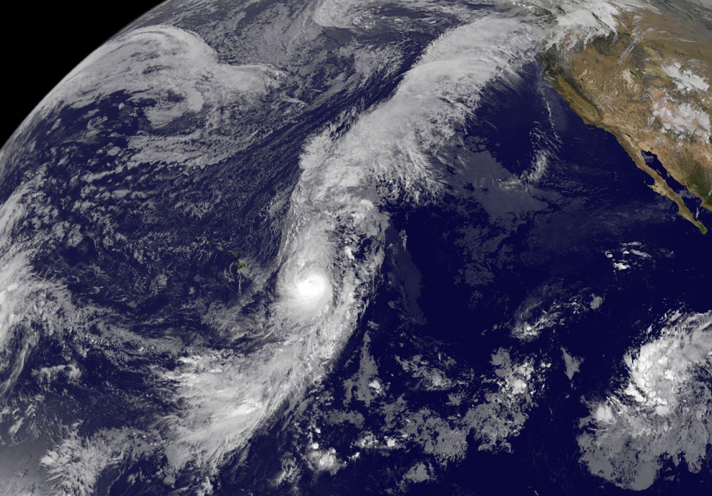 GOES-West Image of Oho