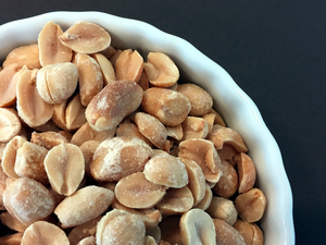 Peanuts in a bowl.