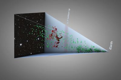 Galaxy Structure 7 Billion Light Years Away