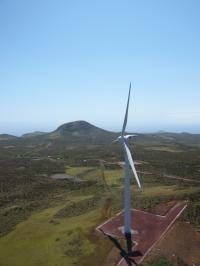 Wind Turbines on Galapagos Islands