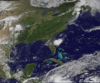 System 93L Near the Florida Coast
