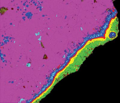 Seeing the Early Solar System in a Grain