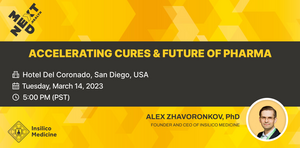 Alex Zhavoronkov, PhD at NextMed Health March 14